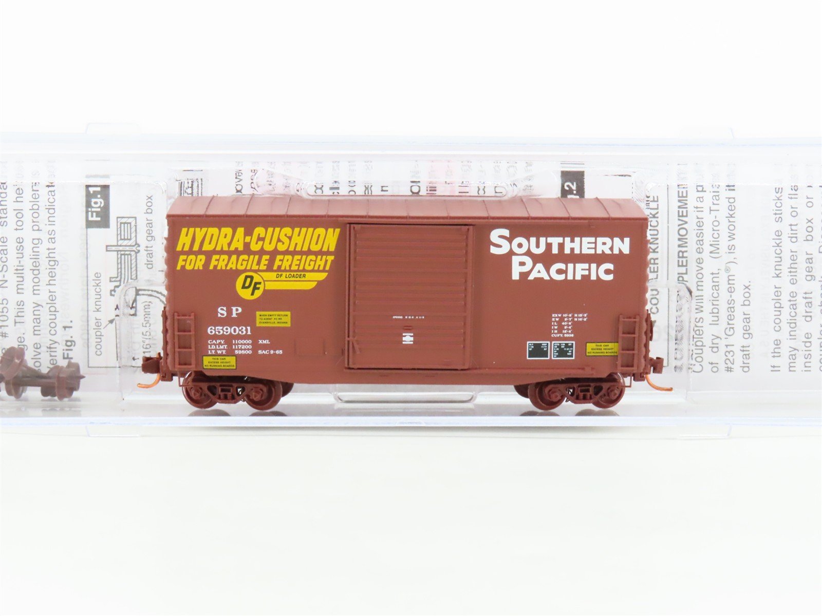 N Scale Micro-Trains MTL 10100060 SP Southern Pacific 40' Box Car #659031