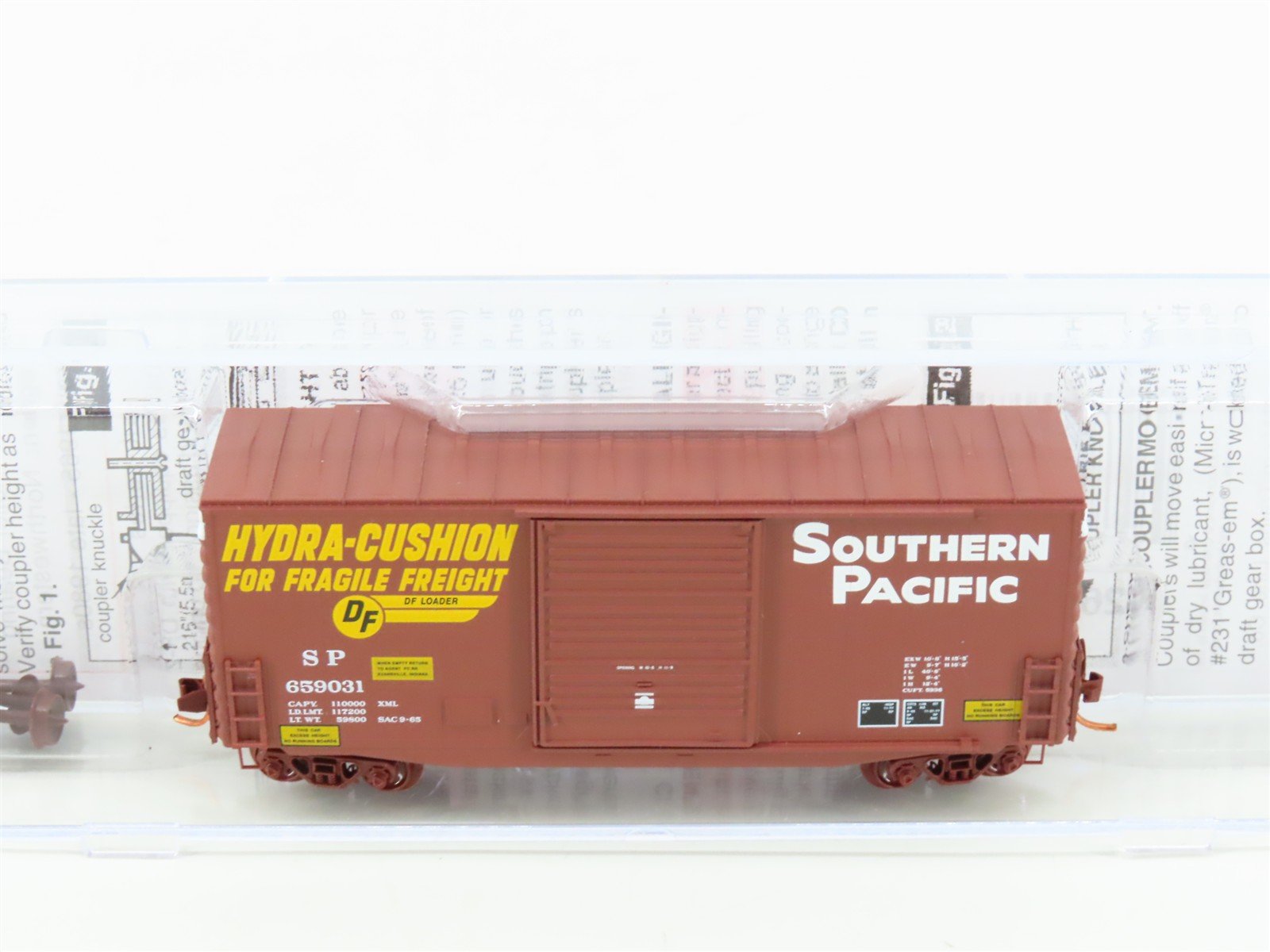 N Scale Micro-Trains MTL 10100060 SP Southern Pacific 40' Box Car #659031