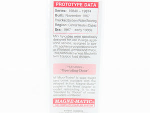N Scale Micro-Trains MTL 10100080 CB&Q Burlington 40' Single Door Box Car #19864