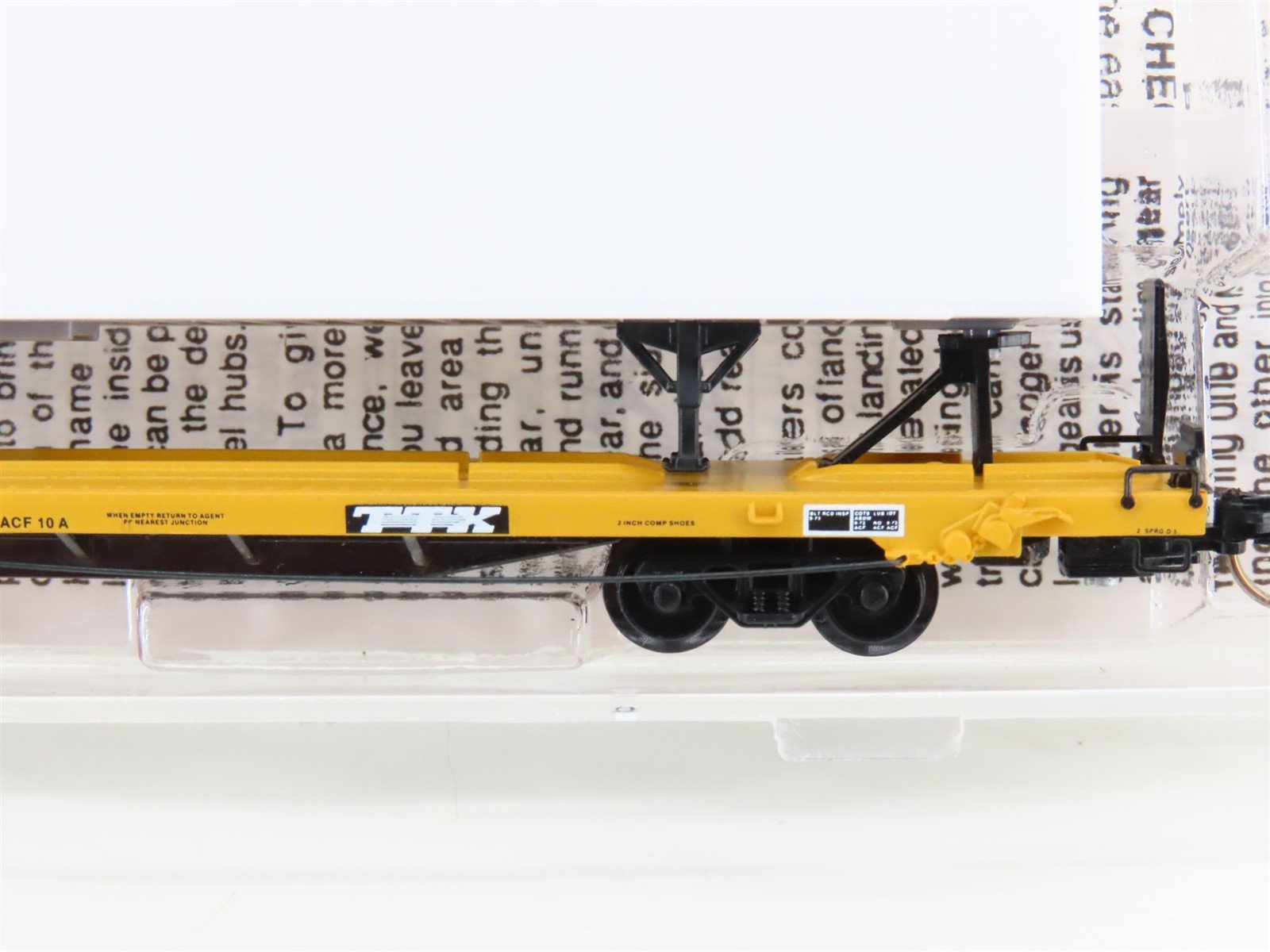 N Micro-Trains MTL 71524 TTX Trailer Train TOFC Flat Car #252705 w/ Trailer