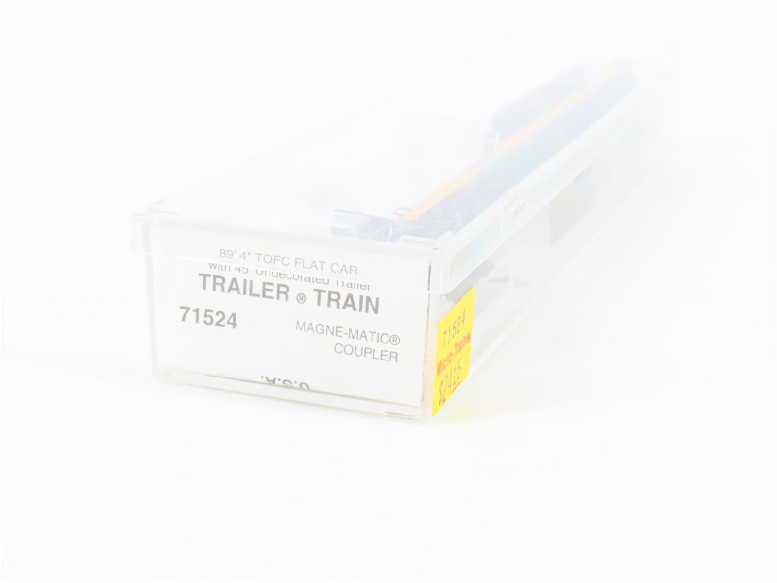 N Micro-Trains MTL 71524 TTX Trailer Train TOFC Flat Car #252705 w/ Trailer