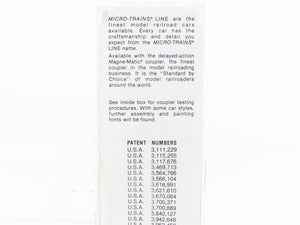 N Micro-Trains MTL 71513 TTX Trailer Train TOFC Flat Car #252650 w/ KCS Trailer