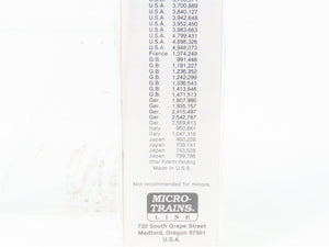 N Micro-Trains MTL 71513 TTX Trailer Train TOFC Flat Car #252650 w/ KCS Trailer