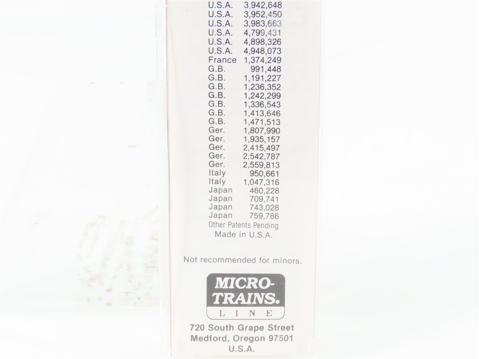 N Micro-Trains MTL 71015 TTAX Trailer Train TOFC Flat Car #970259 w/ WP Trailer