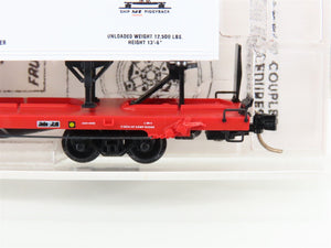 N Micro-Trains MTL 71023 DTI Detroit Toledo & Ironton Flat Car #90089 w/ Trailer