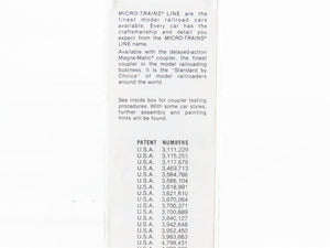 N Micro-Trains MTL 71023 DTI Detroit Toledo & Ironton Flat Car #90089 w/ Trailer