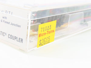 N Micro-Trains MTL 71023 DTI Detroit Toledo & Ironton Flat Car #90089 w/ Trailer