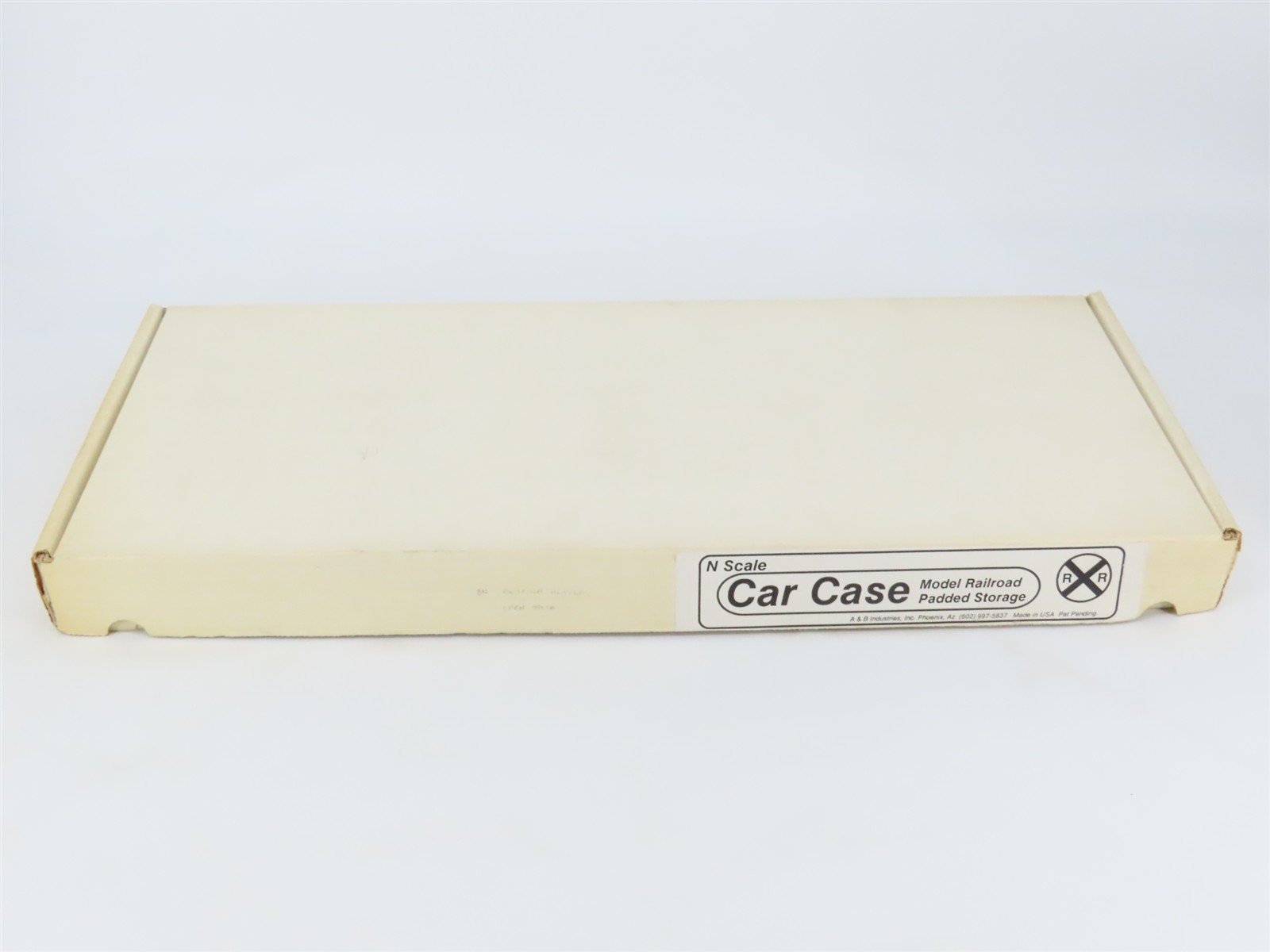 N Scale A&B Car Case Model Railroad Padded Storage Empty Box - 28