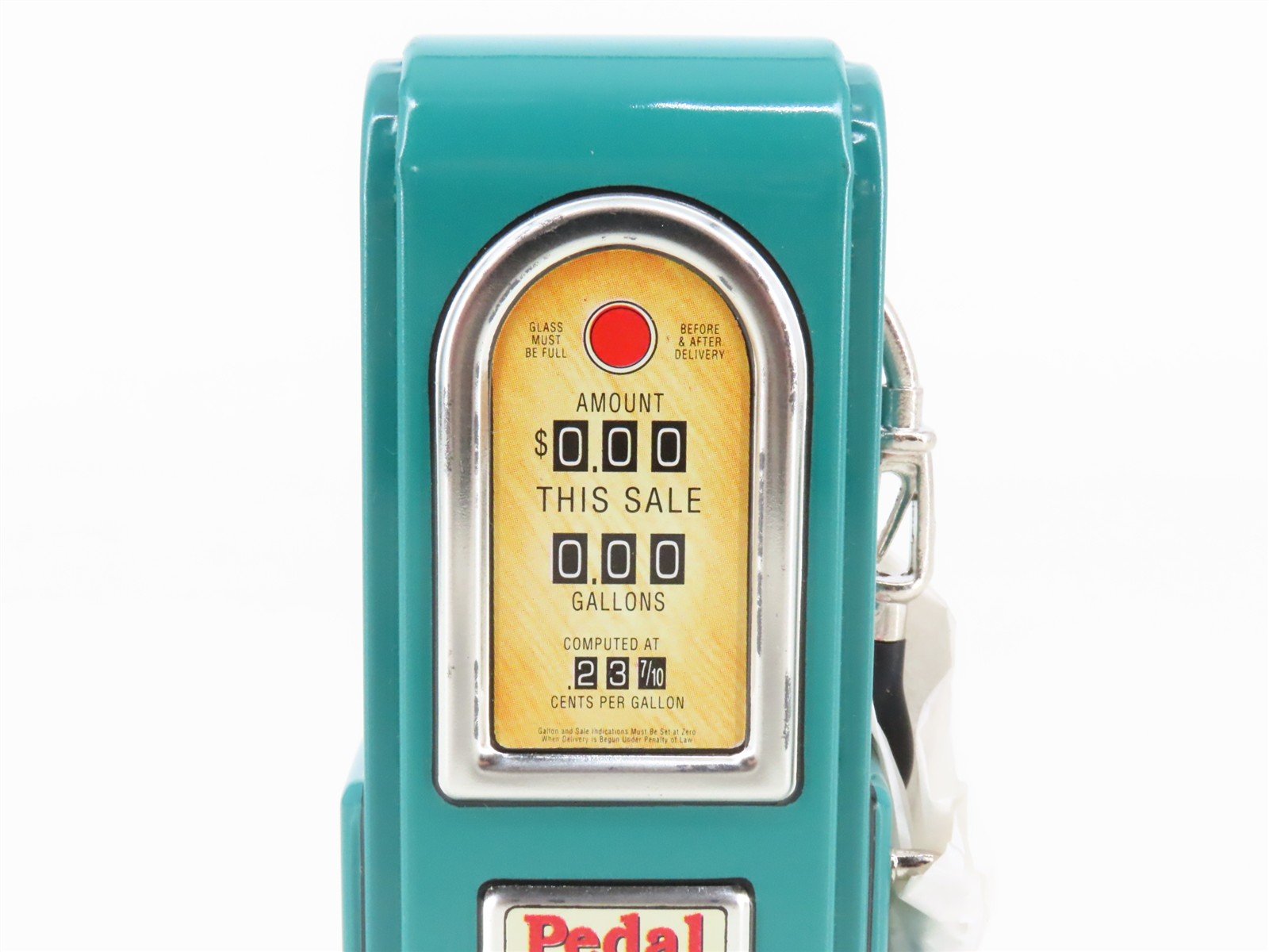 Hallmark Kiddie Car Corner Collection Pedal Petroleum Gas Pump