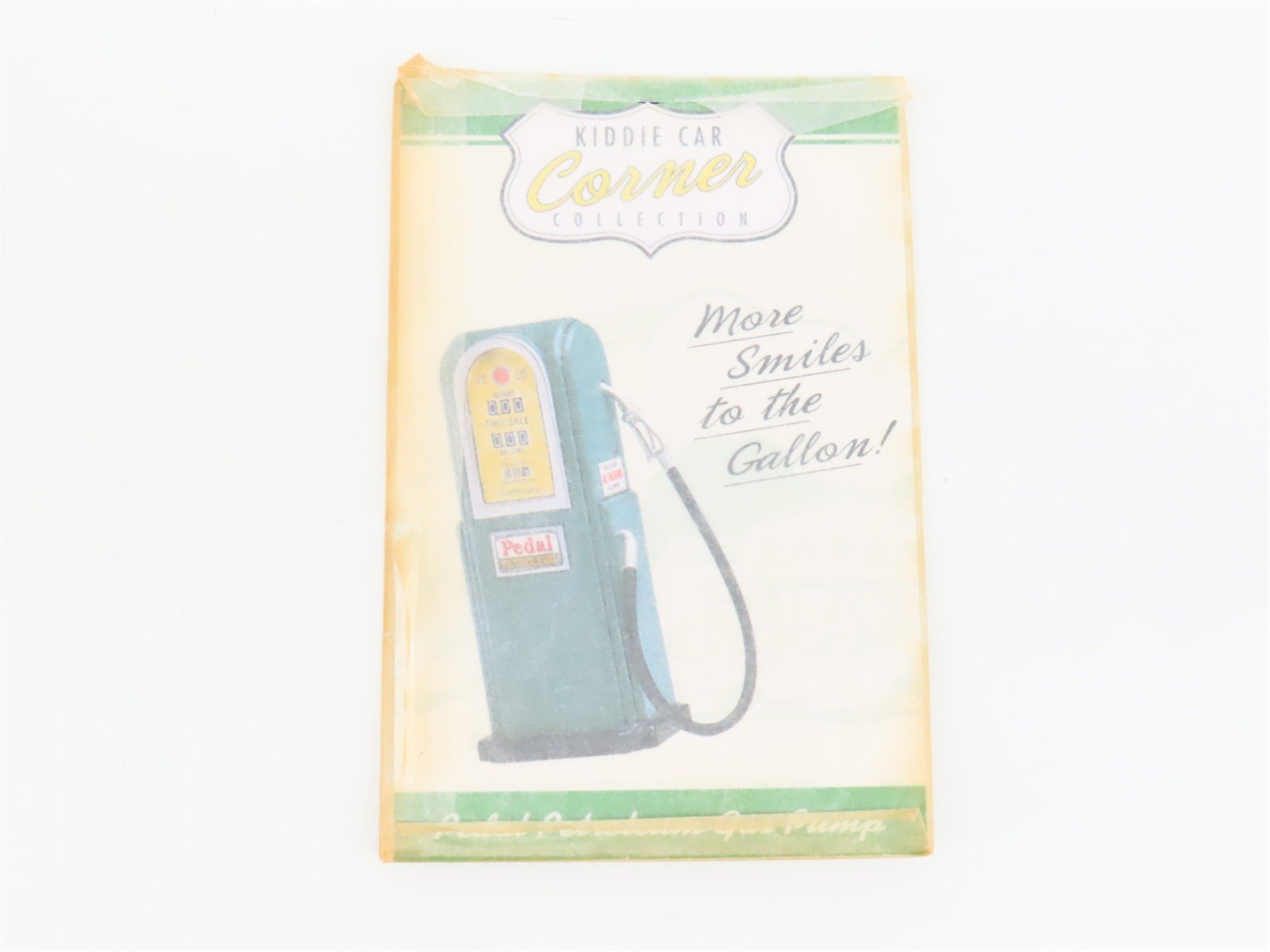 Hallmark Kiddie Car Corner Collection Pedal Petroleum Gas Pump