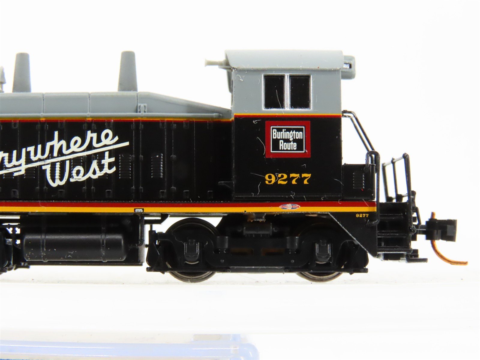 Sw9 Train N Scale Walthers 920-80153 CB&Q Burlington Route EMD SW9/1200 Diesel ...