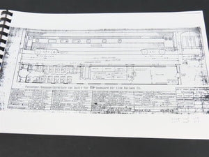 Seaboard Air Line Railway Diagrams of Passenger Cars - Spiral Bound Photocopies