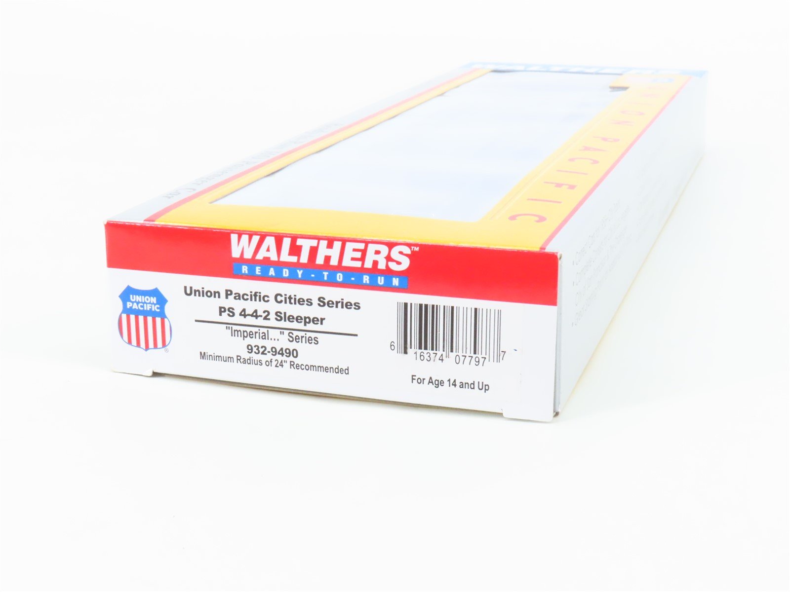 HO Scale Walthers 932-9490 UP Union Pacific Pullman Sleeper Passenger Car
