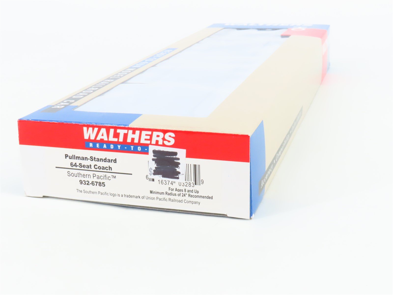 HO Scale Walthers 932-6785 SP Southern Pacific Railroad Coach Passenger Car