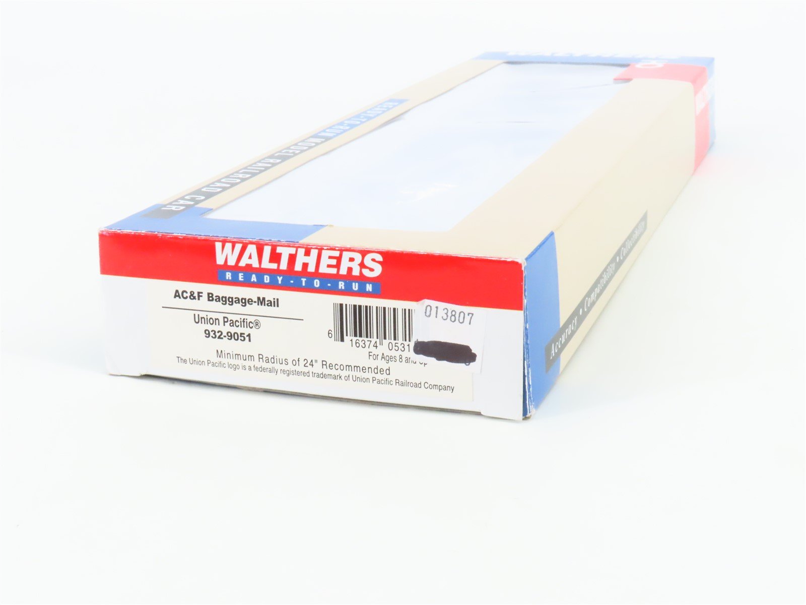 HO Scale Walthers 932-9051 UP Union Pacific Baggage-Mail RPO Passenger Car