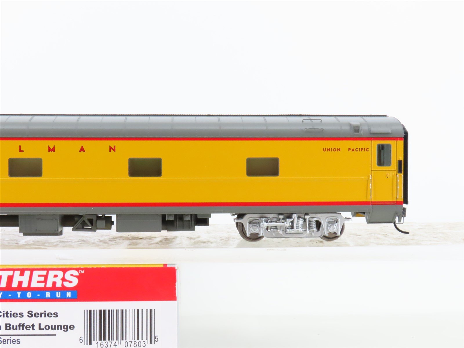 HO Walthers 932-9520 UP Union Pacific Pullman Bedroom Buffet Lounge Passenger
