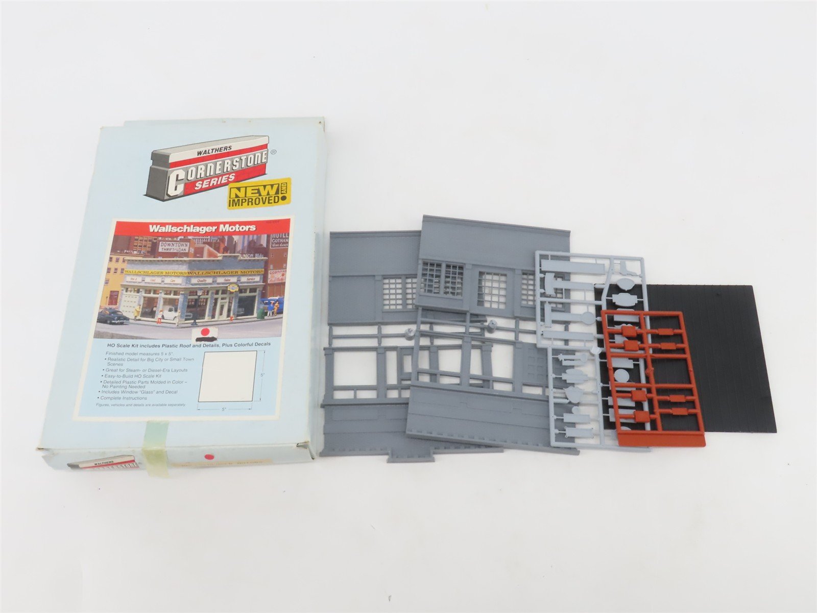 HO Scale Walthers Cornerstone 933-3004 Wallschlager Motors Building Kit