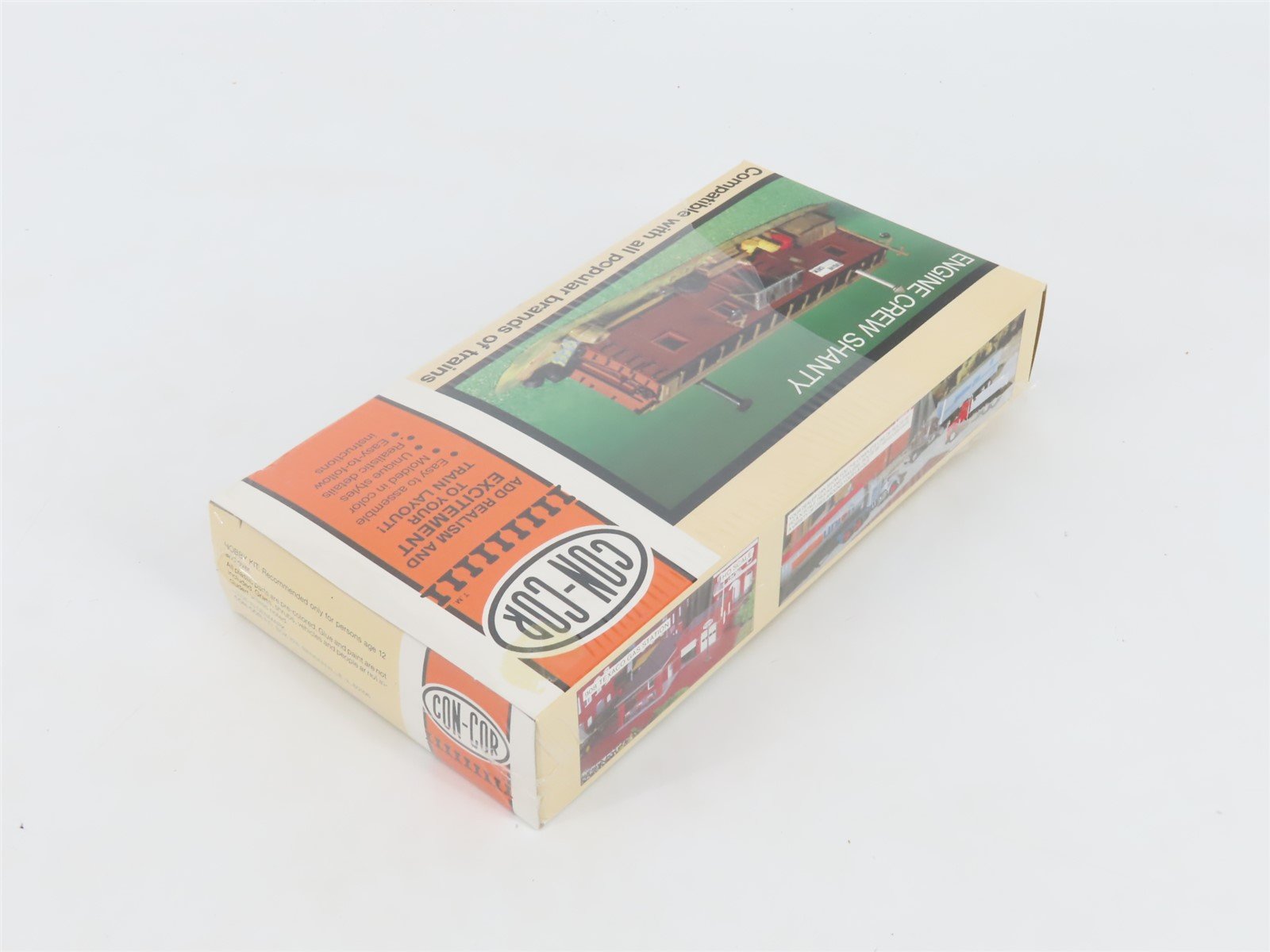 HO 1/87 Con-Cor Kit #9033 Engine Crew Shanty Building