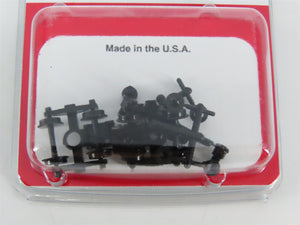 N Micro-Trains MTL 00302001 (1010) Arch Bar Trucks w/ Couplers - 1 Pair