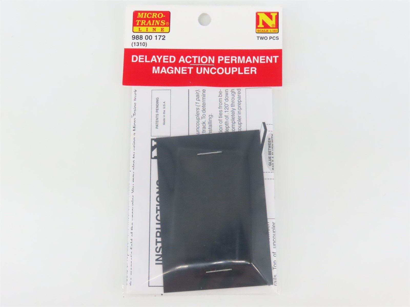 N Micro-Trains MTL 98800172 (1310) Delayed Action Permanent Magnet Uncoupler