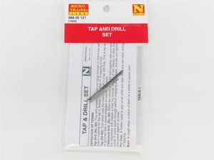 N Scale Micro-Trains MTL 98800121 (1059) Tap & Drill Bit Set
