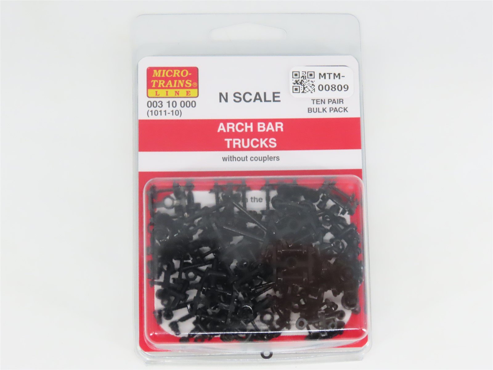 N Scale Micro-Trains MTL 00310000 (1011-10) Arch Bar Trucks - 10 Pair