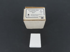 HO 1/87 Scale American Model Builders Kit 210 Cut Stone Pier