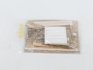 HO 1/87 Scale American Model Builders LaserKit 720 Wood Water Supply Tank