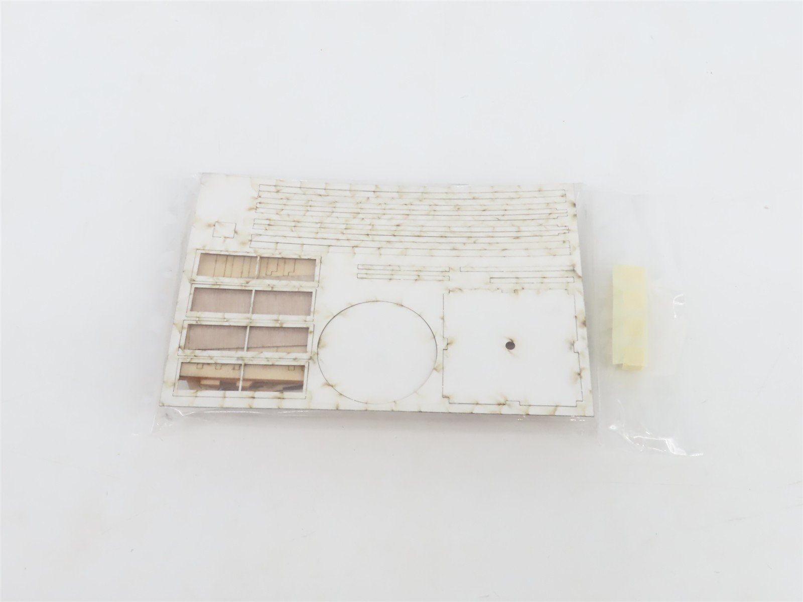 HO 1/87 Scale American Model Builders LaserKit 720 Wood Water Supply Tank