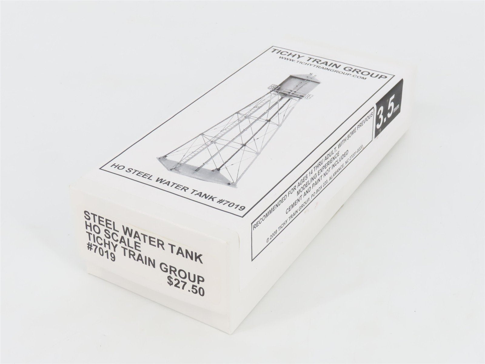 HO 1/87 Scale Tichy Train Group Kit 7019 Steel Water Tank