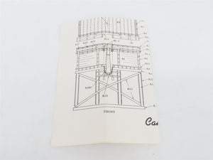HO 1/87 Scale Campbell Scale Models Kit 372 Branch Line Water Tank