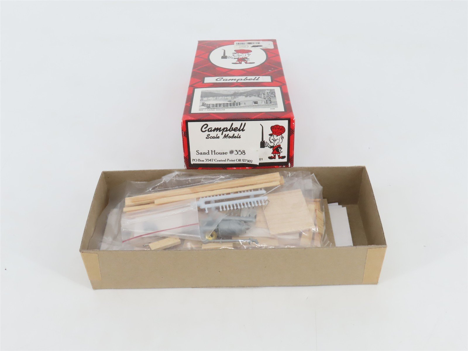 HO 1/87 Scale Campbell Scale Models Kit 358 Sand House