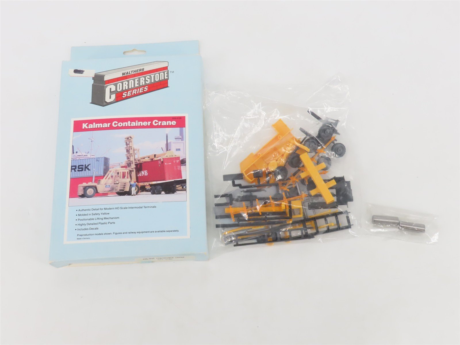 HO 1/87 Scale Walthers Cornerstone Kit 933-3109 Kalmar Container Crane