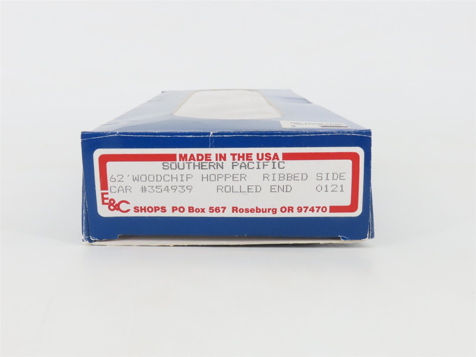 HO Scale E&C Shops Kit 0121 SP Southern Pacific 62' Woodchip Hopper #354939