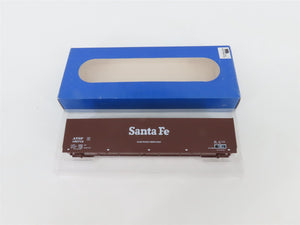 HO Scale E&C Shops Kit 0102 ATSF Santa Fe 62' Woodchip Smooth Side Hopper 165716