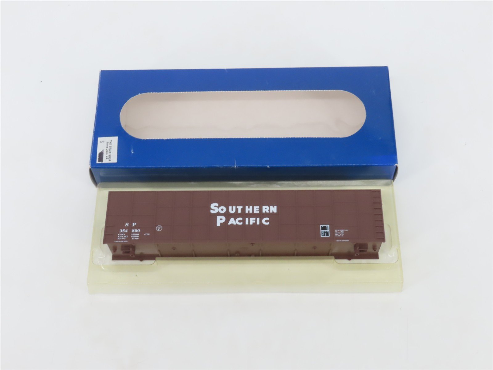 HO Scale E&C Shops Kit 0121 SP Southern Pacific 62' Woodchip Hopper #354800