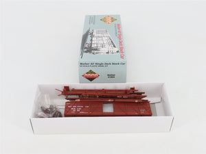 HO Scale Life-Like Proto 2000 Kit MSCX Mather 40' Single Deck Stock Car #1954