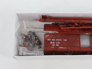 HO Scale Life-Like Proto 2000 Kit MSCX Mather 40' Single Deck Stock Car #1954