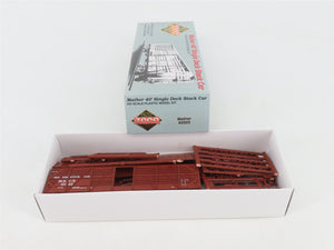 HO Scale Life-Like Proto 2000 Kit MSCX Mather 40' Single Deck Stock Car #2023