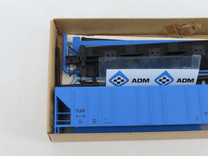 HO Scale Walthers Kit 932-9106 TLDX ADM 3-Bay PS-2 Covered Hopper #3114