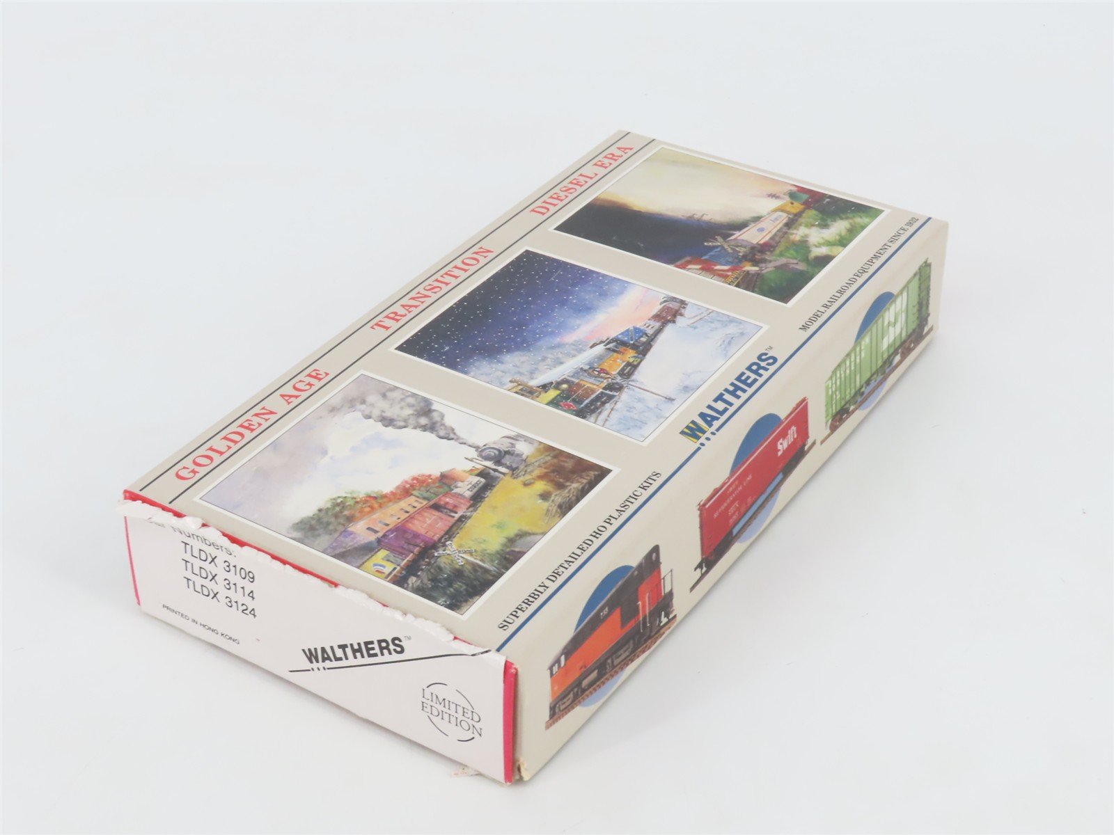 HO Scale Walthers Limited Edition Kit TLDX ADM 3-Bay Hopper #3124