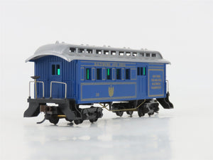 HO Mantua Classics 720525 B&O Baltimore & Ohio 1890 Combine Wooden Passenger #36