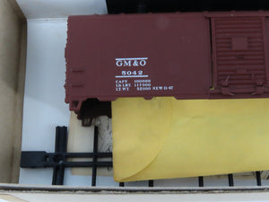 HO Scale Athearn Bev-Bel Kit #1091-1 GM&O The Rebel Route 40' Box Car #5042