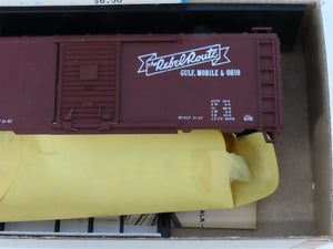 HO Scale Athearn Bev-Bel Kit #1091-1 GM&O The Rebel Route 40' Box Car #5042