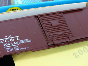 HO Athearn Bev-Bel Kit #1149-1 DT&I Detroit Toledo & Ironton 40' Box Car #104445
