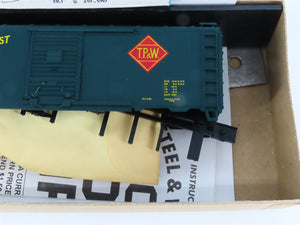 HO Athearn Bev-Bel Kit #1029-4 TP&W Toledo Peoria & Western 40' Box Car #621