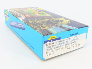 HO Athearn Bev-Bel Kit #1449-5 RUT Rutland Green Mountain Gateway Box Car #405