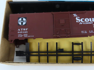 HO Scale Athearn Bev-Bel Kit #1399 ATSF Santa Fe The Scout 40' Box Car #245385