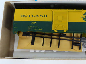HO Athearn Bev-Bel Kit #1449-6 RUT Rutland Green Mountain Gateway Box Car #107