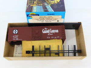 HO Scale Athearn Bev-Bel Kit #1398 ATSF Santa Fe Grand Canyon 40' Box Car #37007